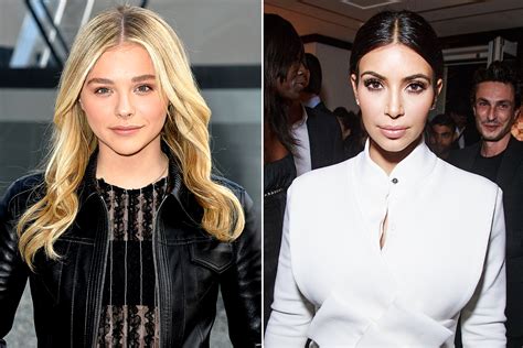 chloe grace moretz and kim k.